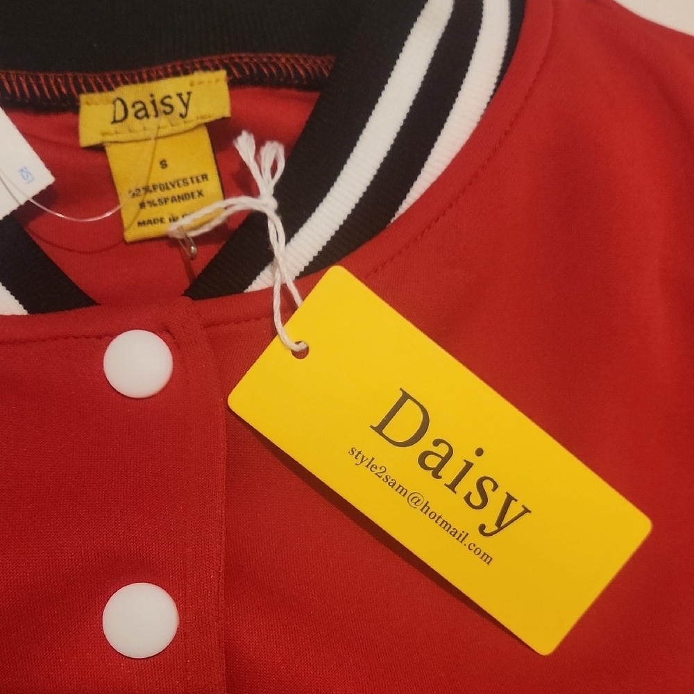 Daisy Varsity Jacket - Picture 4 of 7